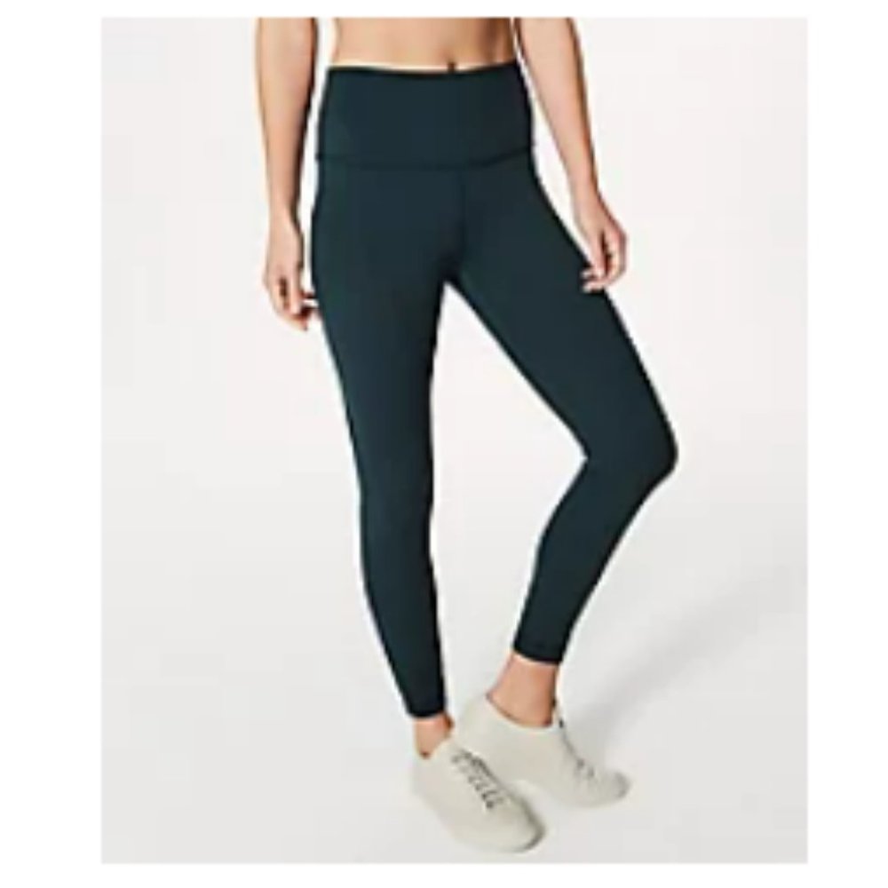 Submarine / Turquoise Lululemon Align High-Rise 25" Leggings